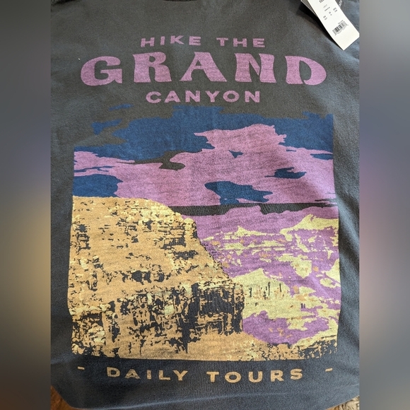 Grayson Threads Grey Short Sleeve Grand Canyon Graphic T-Shirt Women Sz XXL - Picture 7 of 10